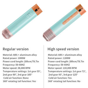 Peine de aire caliente 5 en 1 multiestilizador con motor DC, calentamiento rápido, alisador de pelo eléctrico, rizador, boquilla difusora individual - Product Image 1