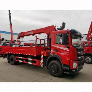 Nueva Grúa Montada en Camión Dongfeng DV5 4x2 de Eje Único para Instalación y Transporte en Obras de Ingeniería Municipal - Product Image 2