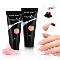 Gel UV para Uñas al por Mayor de Marca Privada, Colores Personalizados, Colores Jelly, Gel Acrílico Removible