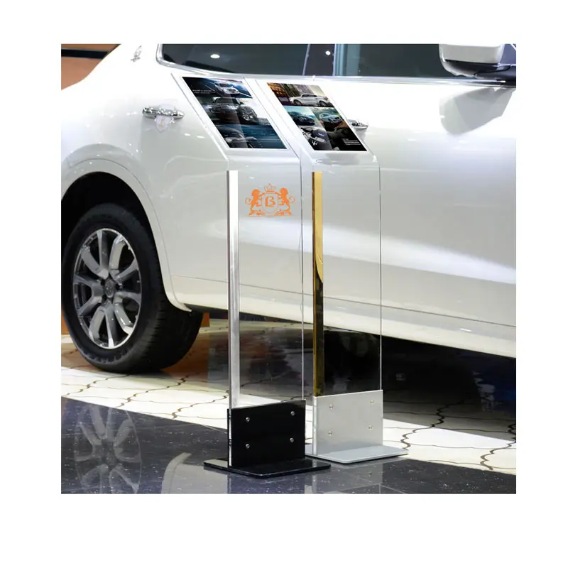 Car Dealership Marketing Fixtures - Display Stands & Accessories holder Car Showroom POS Stands