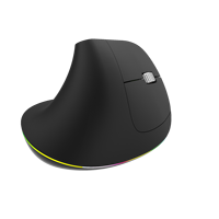 OEM personnalisé 6D coloré rechargeable 2.4ghz BT souris optique de jeu sans fil souris ergonomique avec batterie au lithium