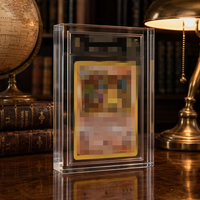 Étui de présentation en acrylique durable pour cartes de collection, support épaissi pour cartes gradées BGS, protection UV, étui en acrylique pour cartes gradées