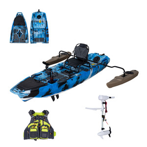 <span class=keywords><strong>Kayak</strong></span> de pêche Yak Outdoors 3m style pingouin monoplace, en PEHD, pour rivières, capacité de charge 140kg - Product Image 5