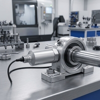 KT Industrieller piezoelektrischer Geschwindigkeitssensor, 0–10 mm/s, Vibrationsgeschwindigkeitssender, 0–5 V, doppelschichtig, abgeschirmt, wasserdicht, staubdicht