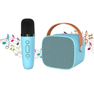 Hot bán P2 mini xách tay Loa BT không dây Mini HiFi koraoke loa với microphone phổ biến bên nhà mic hộp máy nghe nhạc - Product Image 1
