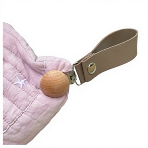 YY 1 pièce Crochets de poussette multifonctionnels durables en cuir PU – Organisateur de rangement pour poussette et couverture, utilisation intérieure/extérieure - Product Image 4