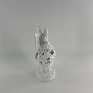 รูปปั้นเรซิ่นรูปนางฟ้าสไตล์นอร์ดิก ตำนานเทพเจ้ากรีก ของตกแต่งโต๊ะทำงาน พร้อมไฟสวนพลังงานแสงอาทิตย์ - Product Image 5