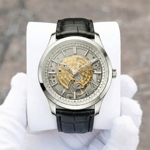 Miyota 90S5 Movement <b>Automatic</b> Mechanical Transparent <b>Skeleton</b> Perlage <b>Watch</b> OEM Customized Logo Manufacturer - Product Image 2