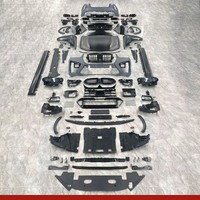 Kit de Conversión de Carrocería con Capó, Guardabarros, Faros Delanteros, Parachoques y Faldones Laterales para BMW X6 E71 2008-2014, Actualización al Estilo X6M LCI 2024
