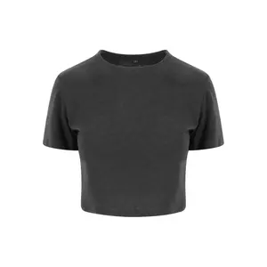 Camiseta Corta de Mezcla Triple para Chicas, Merchandising Personalizado - Product Image 3