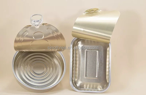 Forme rectangulaire vide 105ml 125ml 1/4 boîte de boîtes de conserve <span class=keywords><strong>en</strong></span> aluminium Club vente <span class=keywords><strong>en</strong></span> gros boîte <span class=keywords><strong>en</strong></span> aluminium avec #311 pour saradines pilzard crevettes mise <span class=keywords><strong>en</strong></span> conserve de poisson - Product Image 5