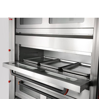 Yoslon Best Model Horno de gas para pastel Pizza Horno de cubierta de gas