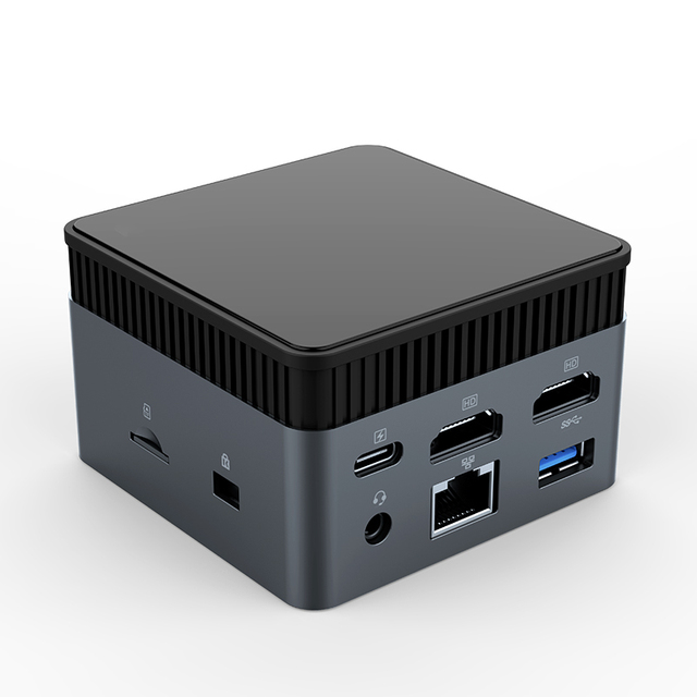 New Portable Desktop Mini PC Intel-N100 Win10 12-Core DDR5 SSD 12Gb GDDR5 Gaming Computer