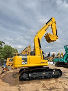 آلة بناء أصلية يابانية لحفارة كوماتسو PC200 20Ton متوسطة الحجم مع محرك أساسي متوفرة بالمخزون - Product Image 5