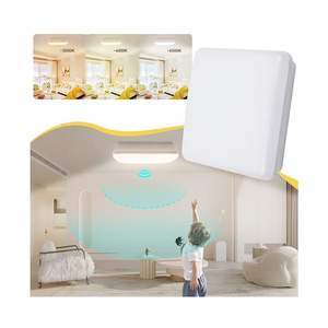 Grande surface carrée ronde montée 12w 24w 36w plafonniers de Dimmable LED de bureau d'atelier de supermarché - Product Image 1