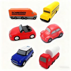 Mini <span class=keywords><strong>camion</strong></span>-citerne anti-stress en mousse PU avec logo personnalisé, jouet anti-stress pour voiture de sport, voiture de type Beetle, <span class=keywords><strong>camion</strong></span> de transport, balle anti-stress - Product Image 1