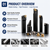 Portaherramientas de Torneado CNC Serie JSVJBR/L, Portaherramientas de Torneado Externo de Precisión, Suministro Directo de Fábrica