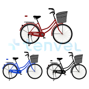 Bicicleta Vintage Nueva OEM de 26 Pulgadas para Hombre y Mujer, Bicicleta Portátil para Caminar, Bicicleta Retro para Estudiantes Universitarios, Bicicleta de Ocio para Mujer - Product Image 2