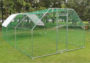 Fabrika sıcak satış 6x3x2m büyük Metal tavuk Coop <span class=keywords><strong>Run</strong></span>, katlanır tavuk Coop kafesleri - Product Image 3