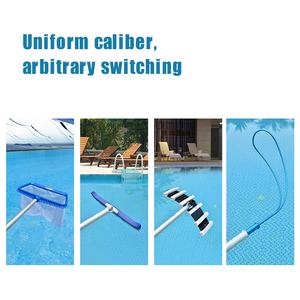Herramientas y accesorios de limpieza de piscinas con poste telescópico de aluminio de 0,8mm de espesor rentable de fábrica china - Product Image 5