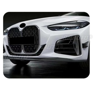 ลิ้นกันชนหน้ารถยนต์ สีดำเงา สำหรับตกแต่ง BMW ซีรีส์ 4 รุ่น G22 G23 G26 ปี 2020+ อุปกรณ์ตกแต่งรถยนต์ - Product Image 6