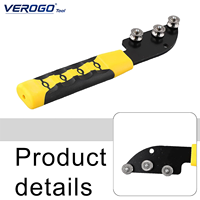 VEROGO 1 pièce, redresseur de fils en acier inoxydable, outil professionnel pour électriciens, outil pour bornes de câbles, pour électriciens