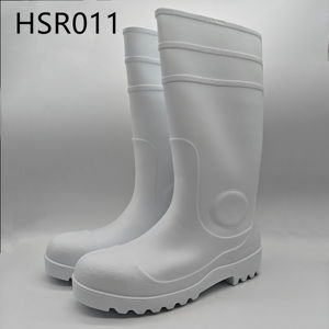 CXT, Bottes de pluie anti-boue de style agricole à hauteur de mollet, blanches/noires, protection des pieds, bottes SRC <span class=keywords><strong>pour</strong></span> le jardinage, la pêche, l'agriculture HSR011 - Product Image 1