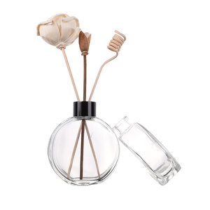 Empty Round Aroma Reed Glass <strong>Bottle</strong> 30ml 50ml 100ml 150ml Reed <strong>Diffuser</strong> <strong>Bottle</strong> Perfume Diffusion <strong>Bottle</strong> - Product Image 2