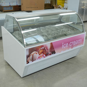 Display Koelkast Lage Temperatuur Lucht Coolingl Ijs Squiresh Vitrine Ijs Display Toonbanken - Product Image 4