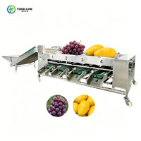 Intelligente weegband-type bandfruitsorteermachine huishoudelijke spinaziegrader