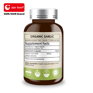 Fabricant de compléments alimentaires à base d'ail, complément à base d'ail puissant et extra fort, bulbe entier, soutien immunitaire, 60 capsules d'ail végétaliennes - Product Image 6