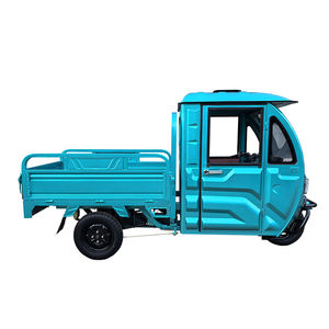 Tricycle Électrique de Qualité <span class=keywords><strong>à</strong></span> Cabine Fermée, 2 Portes, Grande Puissance 800W 900W 1000W, Robuste pour le Transport de Marchandises - Product Image 2