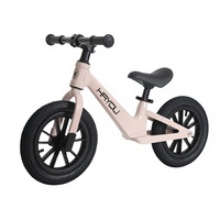 Vélo d'équilibre en alliage de magnésium à prix d'usine pour enfants de 2 à 7 ans, pneus de 12 pouces, selle recouverte de cuir - Marque privée