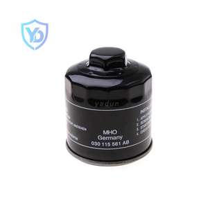 Directamente de la fábrica de China 100%, filtro de aceite de motor de coche de nueva condición probado <span class=keywords><strong>030</strong></span> <span class=keywords><strong>115</strong></span> <span class=keywords><strong>561</strong></span> AB para Polo 1,6 hecho de filtro de aceite de papel - Product Image 1