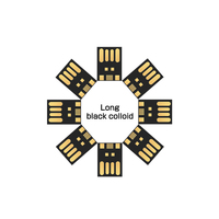 Venta al por Mayor de Memorias USB 2.0 Metálicas Nuevas de 1GB 2GB 4GB 8GB 16GB 32GB, Pendrive con Chip USB y PCBA
