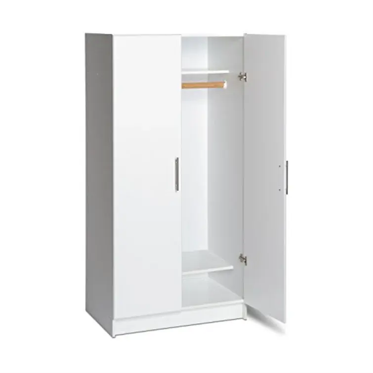 Interior branco três funcional design da área móveis práticos multifuncional 2 portas de madeira armário moderno