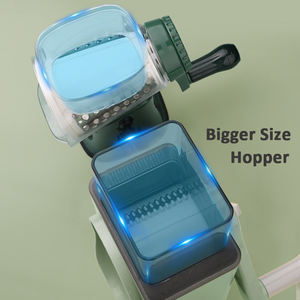 Machine à couper les légumes, râpe, trancheuse à tambour rond, mandoline, trancheuse <span class=keywords><strong>julienne</strong></span>, hachoir pour légumes, fromage, pommes de terre et noix - Product Image 2