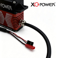 Moteur servo industriel robotique CNC sans balais haute tension 16,8 V XQ-S9130D 100KG 130KG avec isolation de signal et anti-interférence