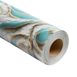 <span class=keywords><strong>Film</strong></span> de transfert thermique de haute qualité pour la décoration des meubles, des portes et des panneaux muraux, estampage à chaud doré, pressage sous vide, 130 m de long, épaisseur - Product Image 5