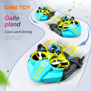 Avion <span class=keywords><strong>radiocommandé</strong></span> avion télécommandé pour enfants 3 en 1 hélicoptère sans pilote <span class=keywords><strong>mer</strong></span> terre air avion <span class=keywords><strong>radiocommandé</strong></span> voiture volante jouet garçon - Product Image 4
