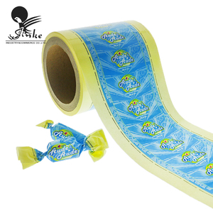 Tùy chỉnh đầy màu sắc metalized Pet nhôm lá kẹo bơ cứng kẹo Lollipop bao bì Twist <span class=keywords><strong>wrapper</strong></span> phim - Product Image 6