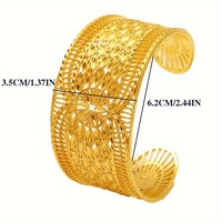 Bijoux de luxe à la mode, bracelet plaqué or 24 carats, bracelet de mariée de Dubaï, bijoux très vendus