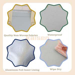 In Stock Picnic <b>Bag</b> Insulated Take Out <b>Bags</b> Bulk 21*26*11CM Non-woven Fabric Heat Preservation <b>Bags</b> - Product Image 6