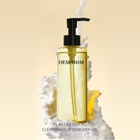 Aceite Limpiador de Oliva 100% Natural a Base de Plantas con Vitamina E |   Desmaquillante de Limpieza Profunda para Ojos, Labios, Nariz y Rostro a Prueba de Agua