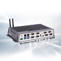 Mini pc j1900 i3 i5 i7 mini pc industriel avec Wi-Fi 4G mini ordinateur industriel embarqué
