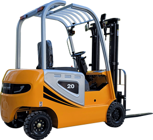 CPD20 D Elektro-Gabelstapler 4-Rad 2000kg Dreifach-Mast Vollgummireifen 3-6m Hubhöhe für Lager Fabrik Material-Gabelstapler - Product Image 3