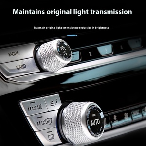 Para la Nueva Serie 3, Serie 5, X3, X4, X5 - Perilla de Cristal para Aire Acondicionado, Botón de Volumen Multimedia, Iluminación Interior Automática, Serie 3, Serie 5, X3, X4 - Product Image 5