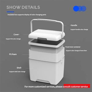 Nevera Portátil Metálica de 5L, Diseño Creativo, Promocional, para Campamento, Picnic, con Logotipo Personalizado, Cubo Refrigerador para Conservación de Alimentos - Product Image 4