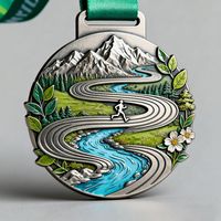 Médaille de danse personnalisée en métal 3D, médaille sportive bon marché, médaille promotionnelle, médaille de danse