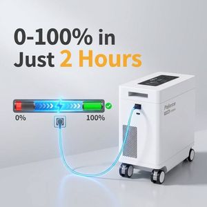 Générateur <span class=keywords><strong>solaire</strong></span> portable 5500W 5120Wh avec panneaux solaires MPPT, station d'alimentation <span class=keywords><strong>pour</strong></span> la maison, stockage d'énergie de secours <span class=keywords><strong>pour</strong></span> toute la maison - Product Image 4